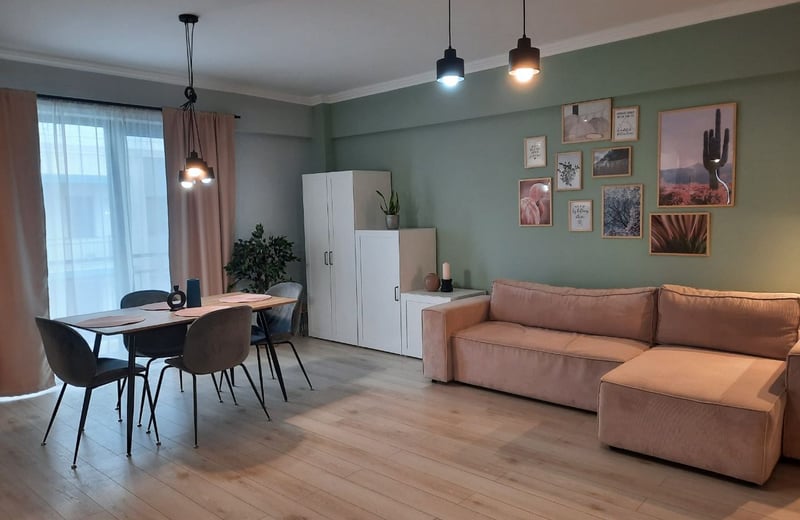 Rental of a cozy 2-room apartment, 58 m², Mamaia, Constanța, Romania
